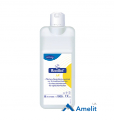 Засіб для екстреної дезінфекції Bacillol АF (Bode Chemie),  флакон 1 л Засіб для екстреної дезінфекції Bacillol АF (Bode Chemie),  флакон 1 л